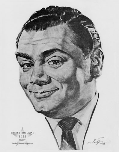 1955 (28th) Best Actor: Ernest Borgnine