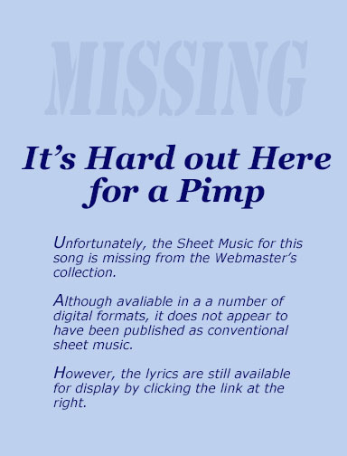 2005 (72nd) Best Song: “It’s Hard out Here for a Pimp”