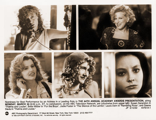 1991 Best Actress nominees