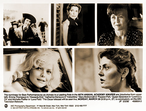 1992 Best Actress nominees