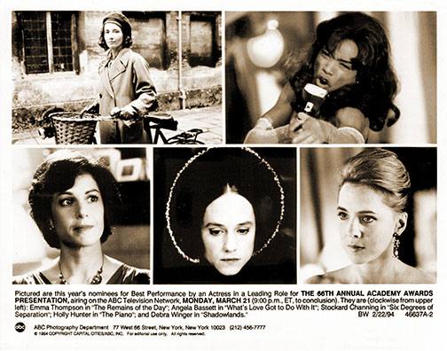 1993 Best Actress nominees